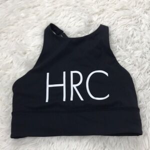 Lululemon Energy Bra High Neck Long Line *Tough Black